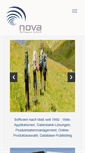 Mobile Screenshot of novasoftware.de