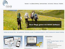 Tablet Screenshot of novasoftware.de