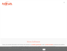 Tablet Screenshot of novasoftware.it